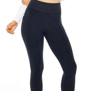 Forever 21 Navy Ribbed Leggings